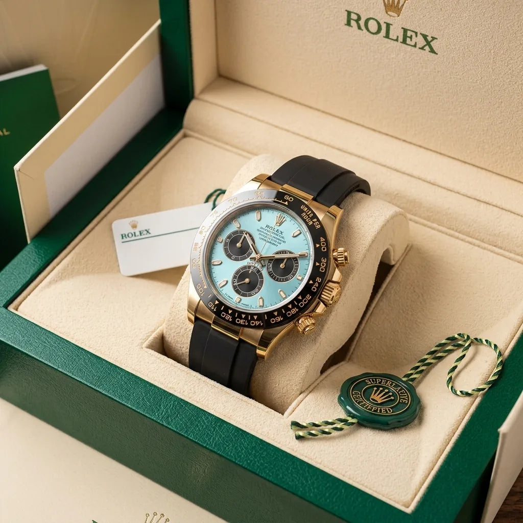 Daytona 126518LN “Turquoise Blue”